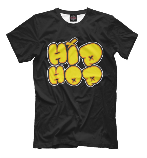 Футболка для мальчиков с изображением Hip Hop цвета Белый