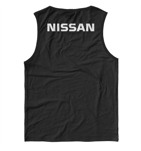 Майка для мальчика с изображением Nissan цвета Белый