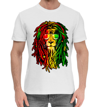 Хлопковая футболка для мальчиков Ямайский лев