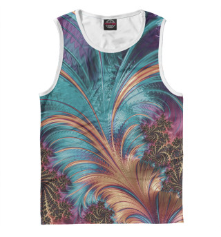 Floral fractal pattern