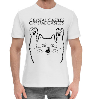 Хлопковая футболка для мальчиков Crystal Castles - Rock Cat