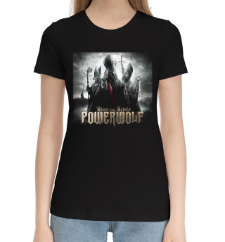 Хлопковая футболка для девочек Powerwolf