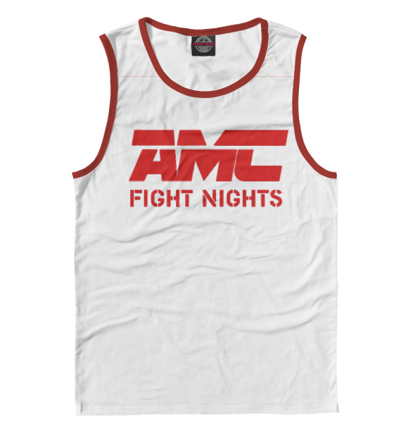 Майка для мальчика с изображением AMC цвета Белый
