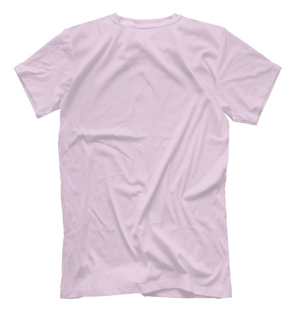 Мужская футболка с изображением Люблю единорогов и музыку цвета Белый