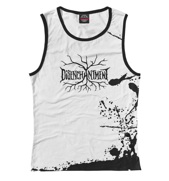 Майка для девочки с изображением Disenchantment цвета Белый