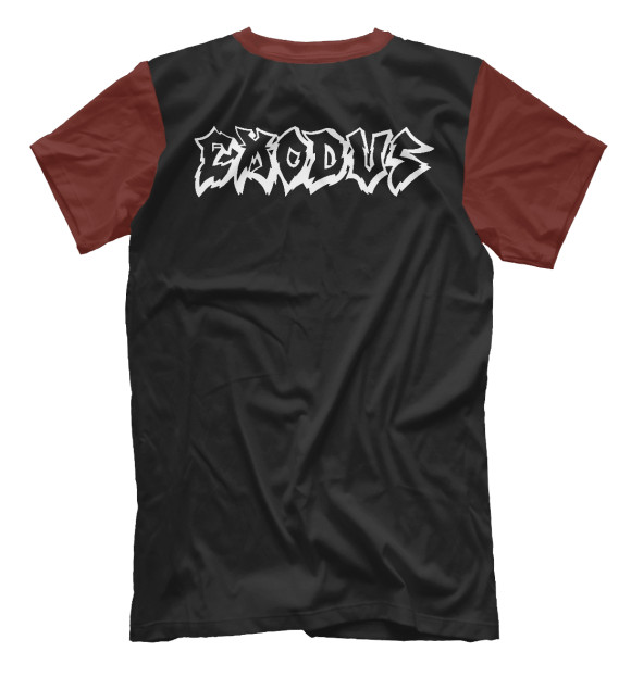 Мужская футболка с изображением Exodus цвета Белый