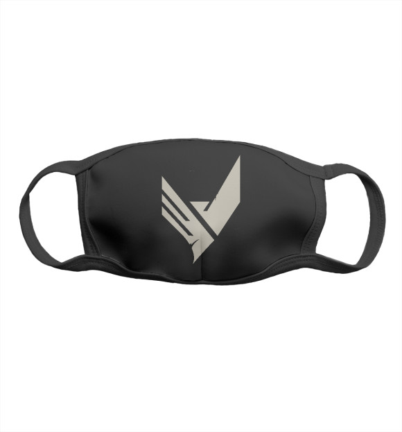 Маска тканевая с изображением Phoenix цвета Белый