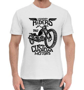 Мужская хлопковая футболка Riders