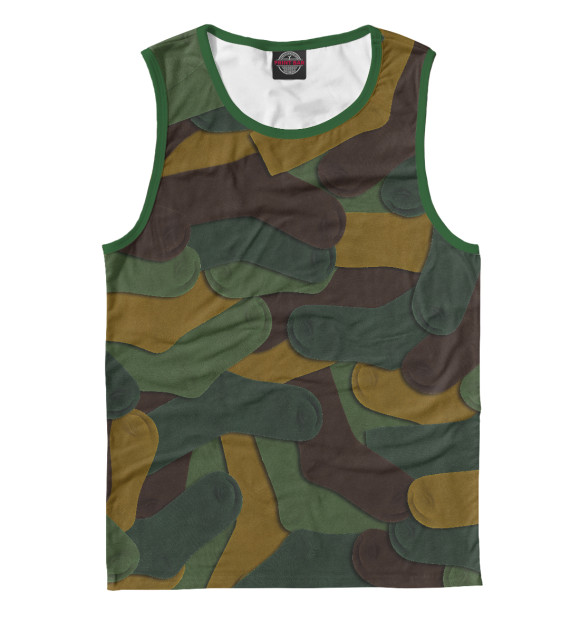 Майка для мальчика с изображением Носки подарочные цвета Белый