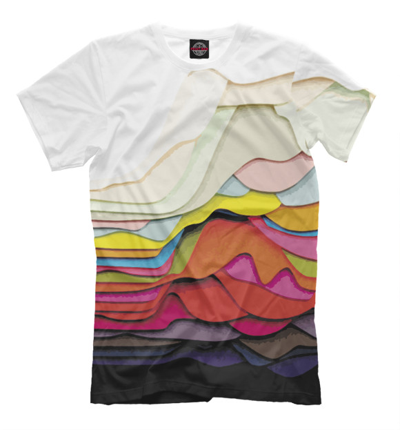Футболка для мальчиков с изображением Color цвета Белый