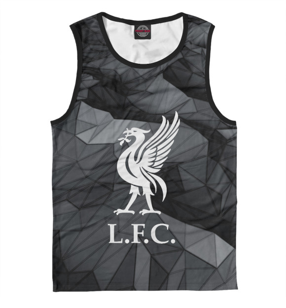 Майка для мальчика с изображением Liverpool / Ливерпуль цвета Белый