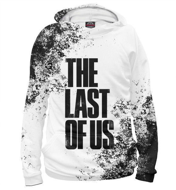 Женское худи с изображением The Last of Us цвета Белый