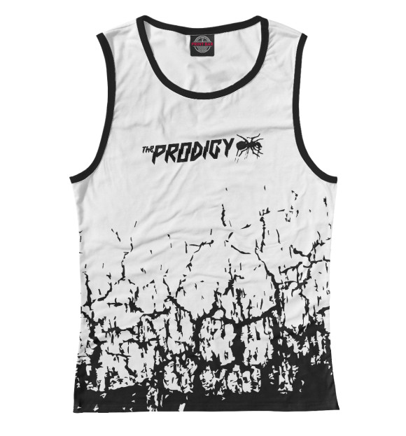 Майка для девочки с изображением The Prodigy цвета Белый