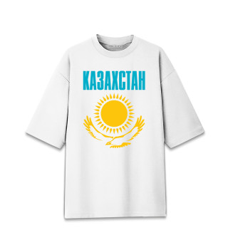 Женская футболка оверсайз Казахстан