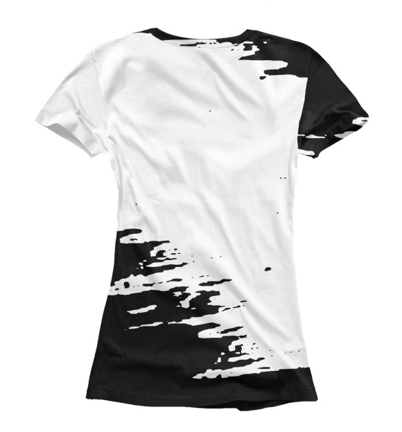Женская футболка с изображением КОЛЯ цвета Белый