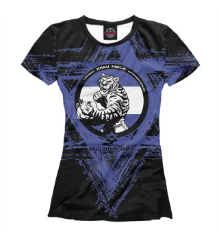 Женская футболка Krav-maga tiger