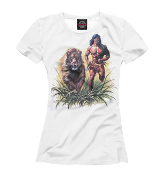 Женская футболка Маугли