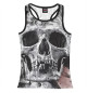 Женская майка-борцовка Skull