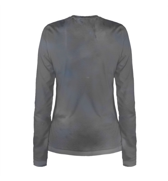 Женский лонгслив с притом Masky Raccoon цвета Белый Женский лонгслив с изображением Masky Raccoon цвета Белый