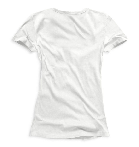 Женская футболка с изображением Khabarovsk цвета Белый