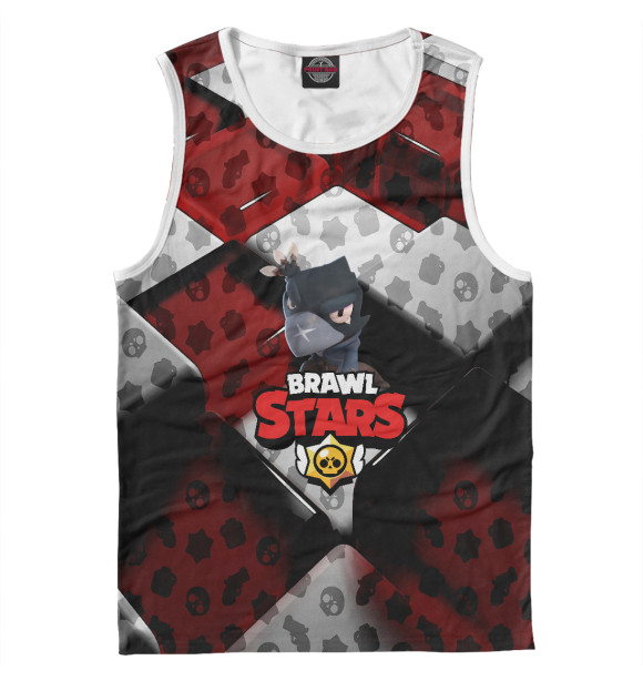 Майка для мальчика с изображением Ворон | CROW цвета Белый