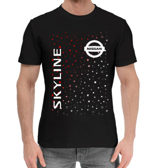 Хлопковая футболка для мальчиков Nissan Skyline - Звезды