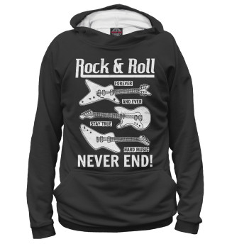 Женское худи Rock'n'roll