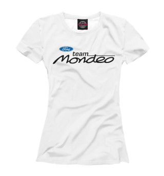 Женская футболка Ford mondeo