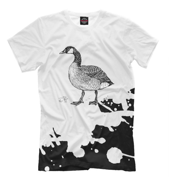 Мужская футболка с изображением Canada Goose Bird цвета Белый
