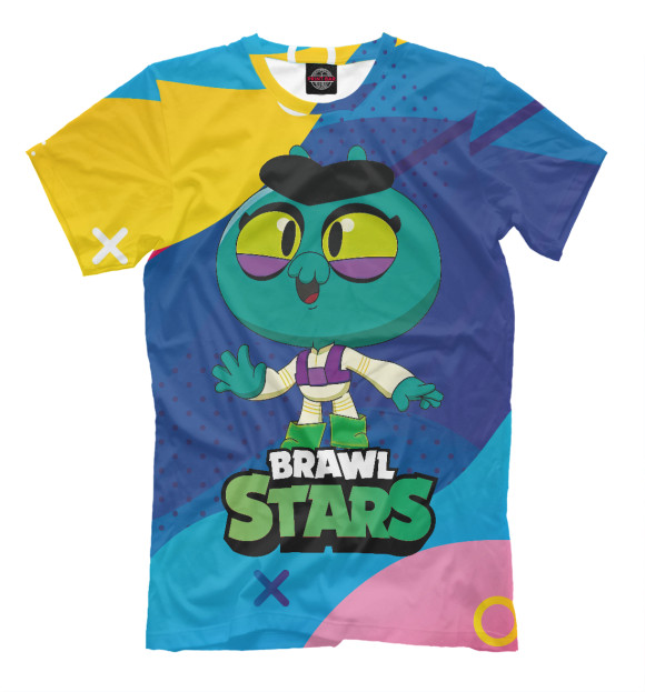 Футболка для мальчиков с изображением BrawlStars Eve Ева цвета Белый