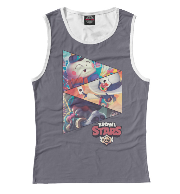 Майка для девочки с изображением Лу, Гэйл и Тара цвета Белый