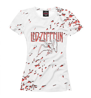 Футболка для девочек Led zeppelin