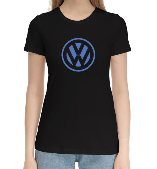Хлопковая футболка для девочек Volkswagen