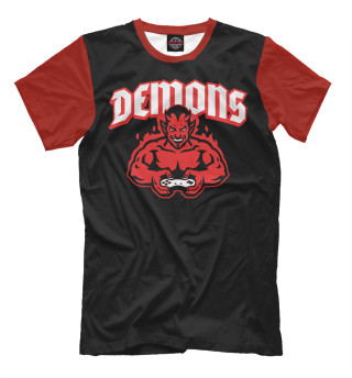 Мужская футболка Приставочный демон
