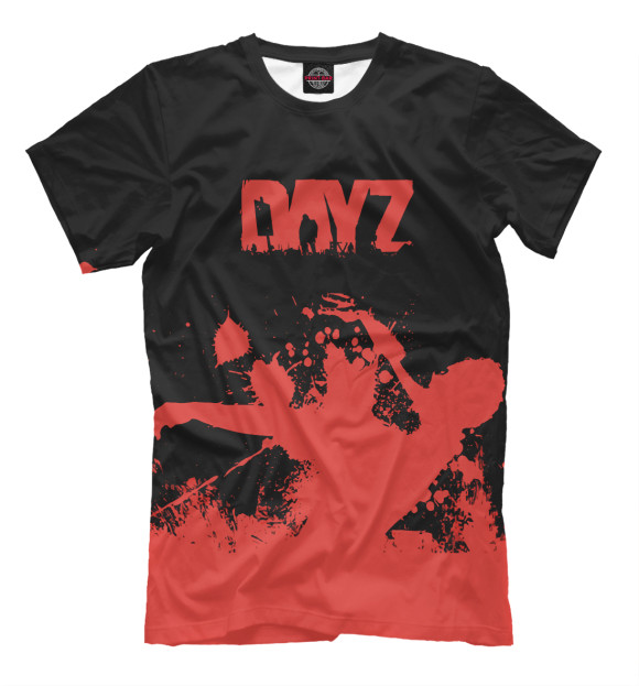 Мужская футболка с изображением DayZ цвета Белый