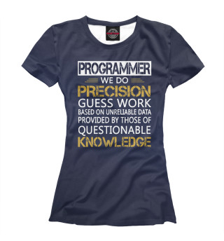 Женская футболка PROGRAMMER