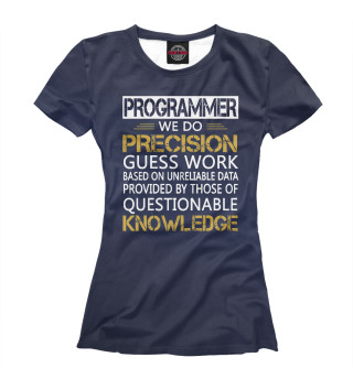 Футболка для девочек PROGRAMMER