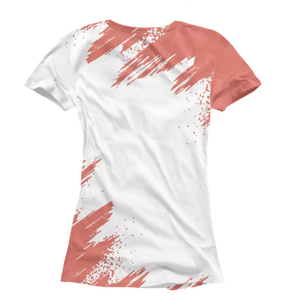 Женская футболка с изображением Черепашки-ниндзя Рафаэль цвета Белый