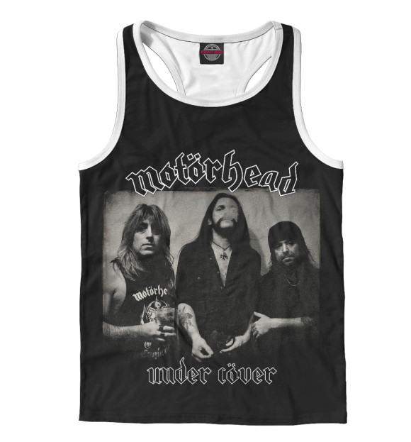 Мужская майка-борцовка с изображением Motorhead цвета Белый