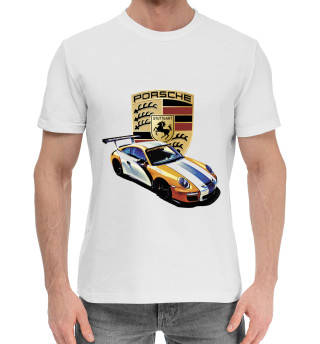 Хлопковая футболка для мальчиков Porsche 911