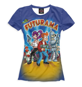 Женская футболка Futurama