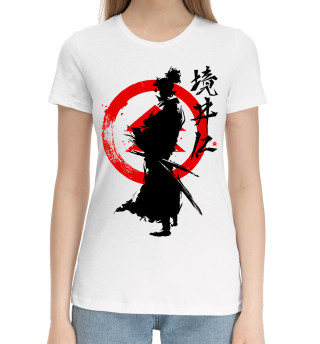 Хлопковая футболка для девочек Ghost of Tsushima