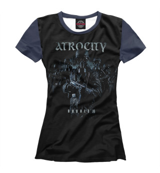 Женская футболка Atrocity