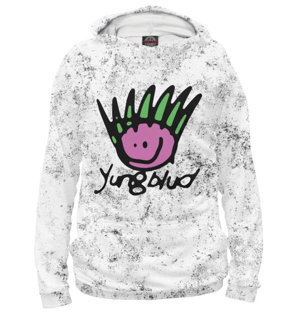 Женское худи с изображением Yungblud цвета Белый