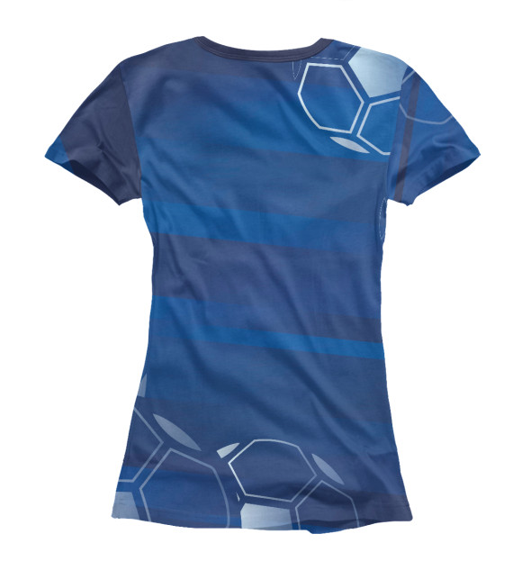 Футболка для девочек с изображением Leicester City FC #1 цвета Белый