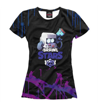 Женская футболка Brawl Stars: 8BIT
