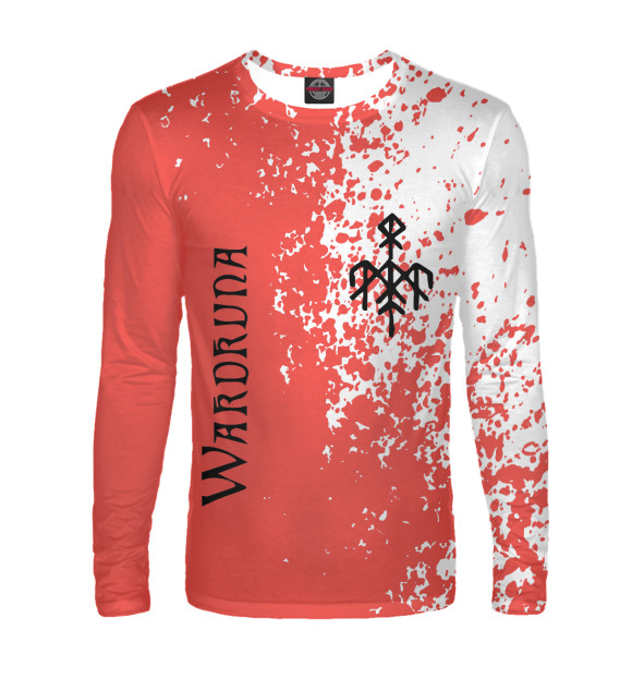 Мужской лонгслив с изображением Wardruna цвета Белый