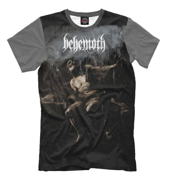 Футболка для мальчиков с изображением Behemoth цвета Белый