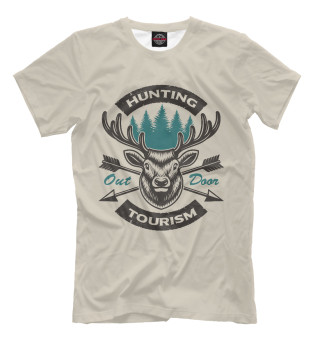 Мужская футболка Охотничий туризм