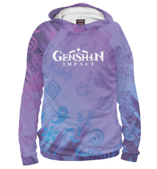 Женское худи Genshin Impact